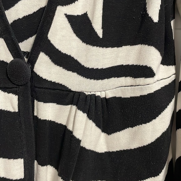 INC Animal Print Cardigan - Picture 5 of 6